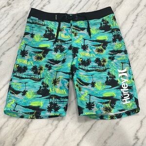 BOYS HURLEY SWIM TRUNKS SIZE 16/28